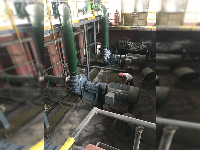 鋼(gāng)廠使用現場實例(li)